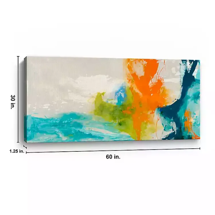 Canvas Art-Kirklands Home Abstract Tidal I Giclee Canvas Art Print