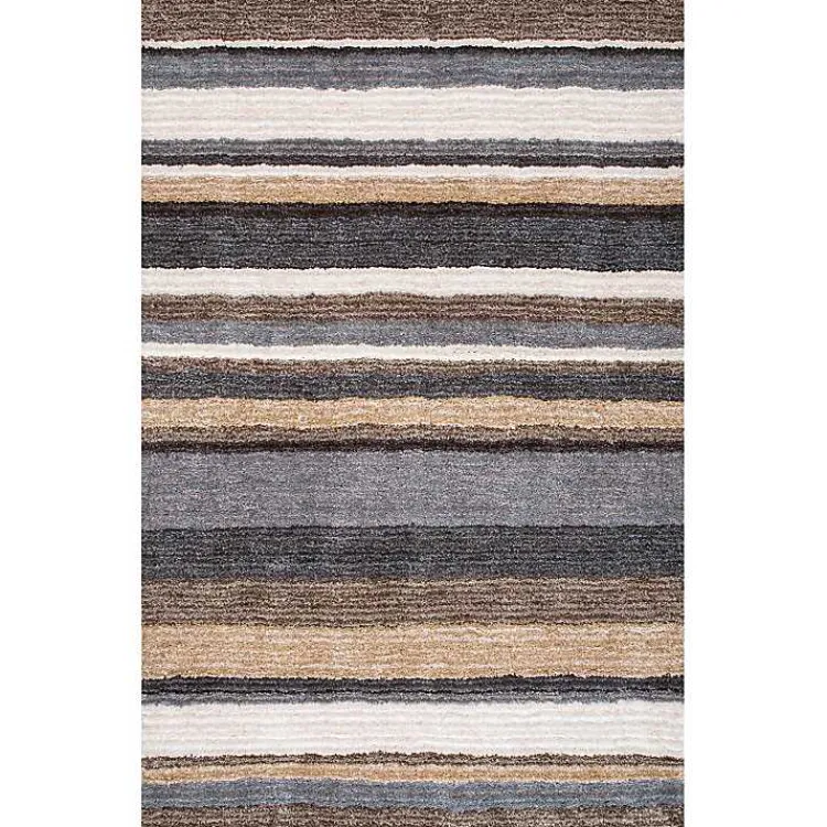 Area Rugs-Kirklands Home Clark Shag Area Rug, 5x8