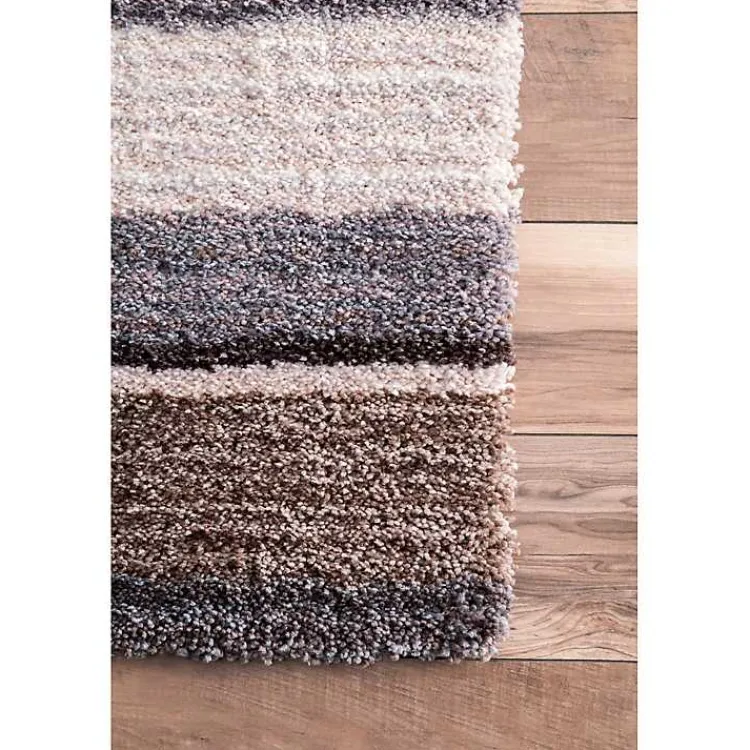 Area Rugs-Kirklands Home Clark Shag Area Rug, 5x8
