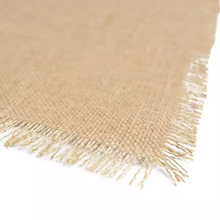 Table Linens-Kirklands Home Natural Jute Table Runner, 48 in. Tan