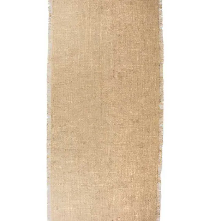 Table Linens-Kirklands Home Natural Jute Table Runner, 110 in. Tan