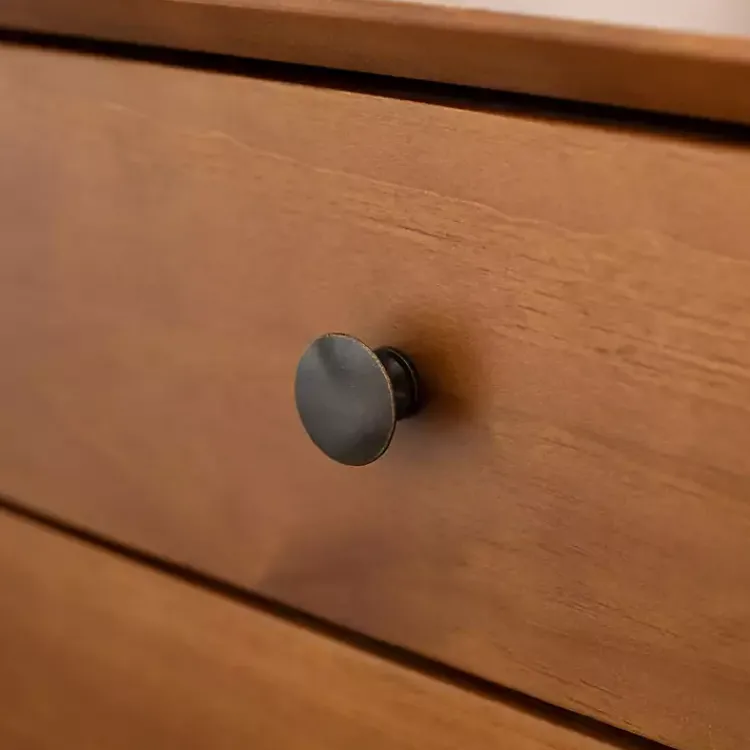 Nightstands-Kirklands Home Caramel Mid-Century Nightstand Brown