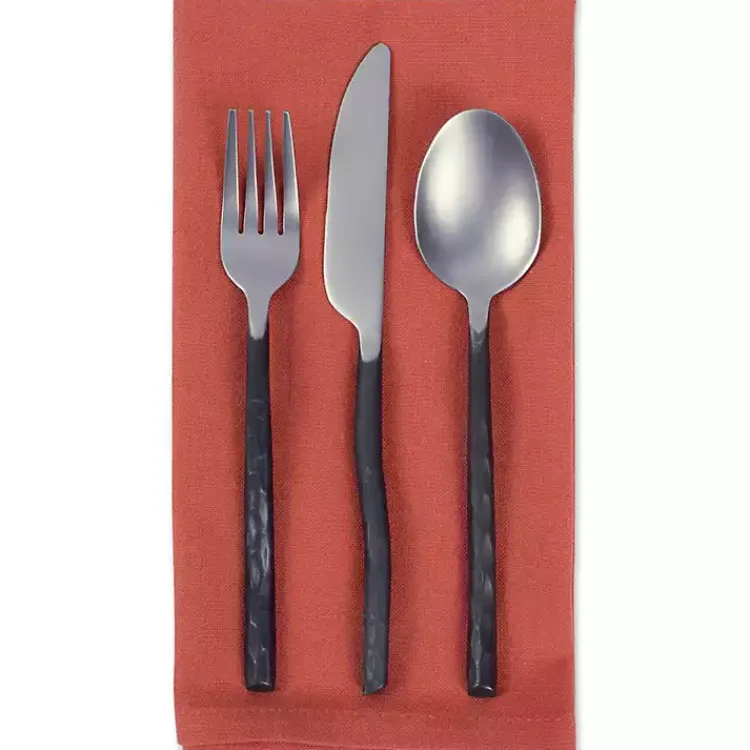 Table Linens-Kirklands Home Spice Napkins, Set of 6 Orange