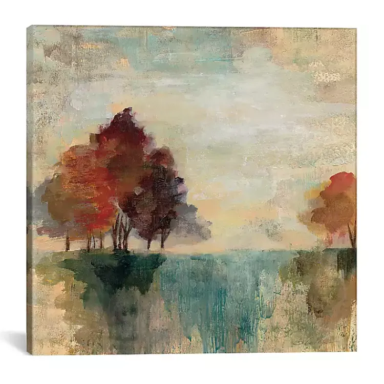 Canvas Art-Kirklands Home Abstract Autumn Landscape Canvas Art Print Multi