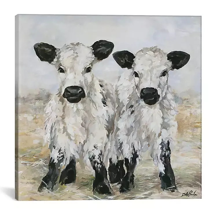 Canvas Art-Kirklands Home Barnyard Buds Canvas Art Print White