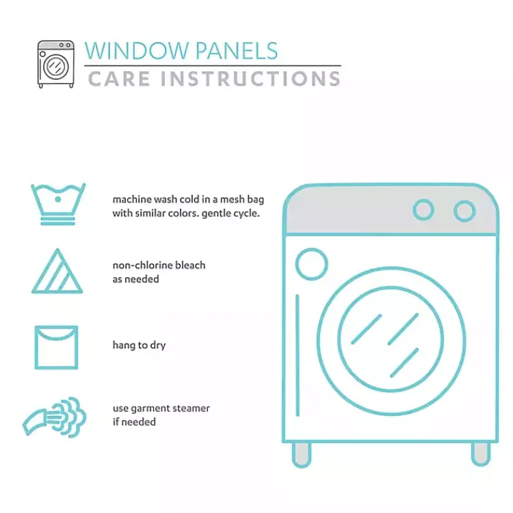 Curtains & Drapes-Kirklands Home Navy Ombre Stripe Curtain Panel Set, 84 in.