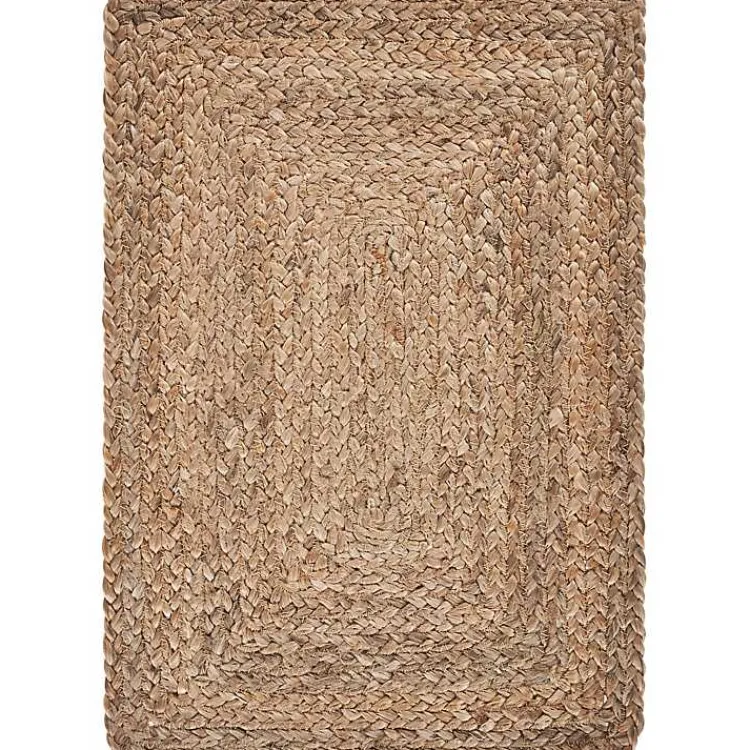 Table Linens-Kirklands Home Natural Jute Braided Placemats, Set of 4 Tan