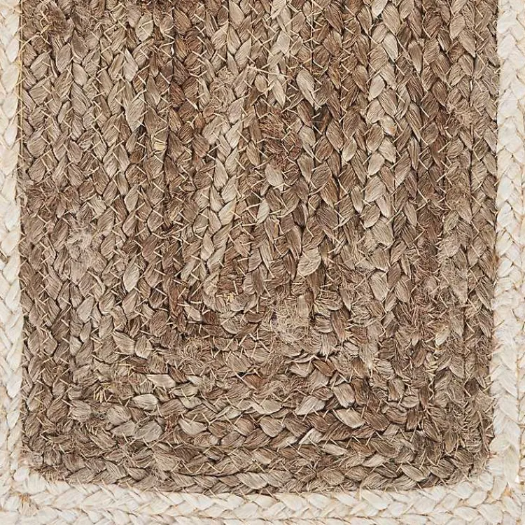 Table Linens-Kirklands Home Bleached Border Jute Placemats