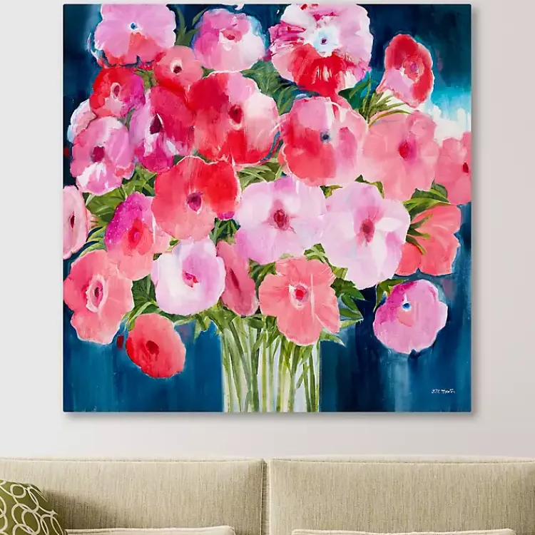 Canvas Art-Kirklands Home Forgotten Joy Giclee Canvas Art Print Pink