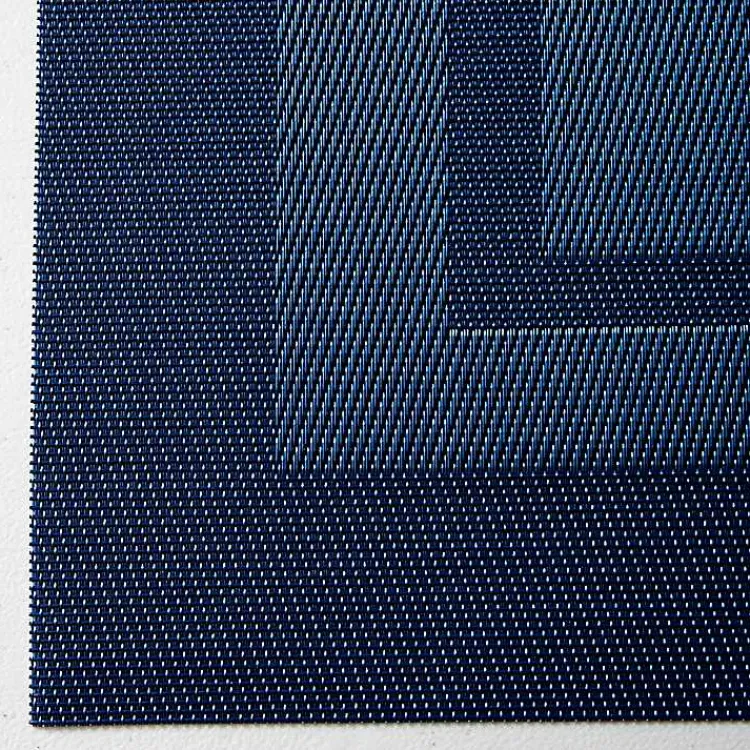 Table Linens-Kirklands Home Nautical Double Frame Placemats, Set of 6 Blue