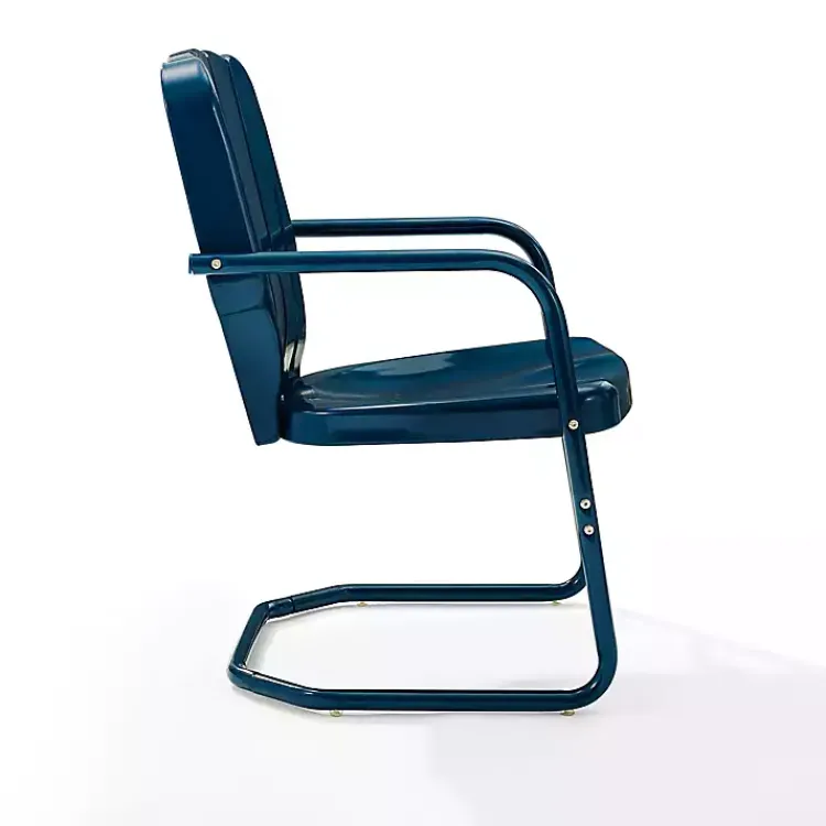 Outdoor Seating-Kirklands Home Metal Ridgeland 2-pc. Chair Set Blue