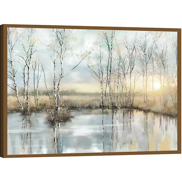 Canvas Art-Kirklands Home Calm Reflection Framed Canvas Art Print
