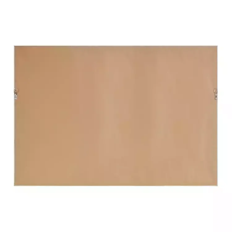 Canvas Art-Kirklands Home Martha Stewart Lake Walk Framed Canvas Art Print Tan