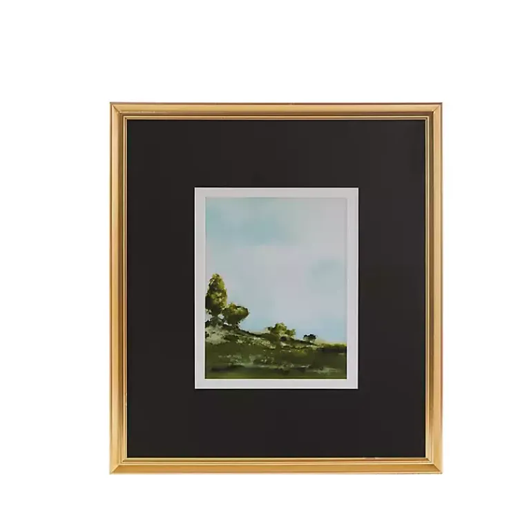 Framed Art-Kirklands Home Martha Stewart Across the Plains Framed Art Print Multi