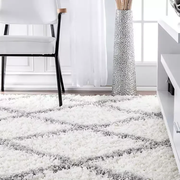 Area Rugs-Kirklands Home Shaggy Shanna Area Rug, 4x6