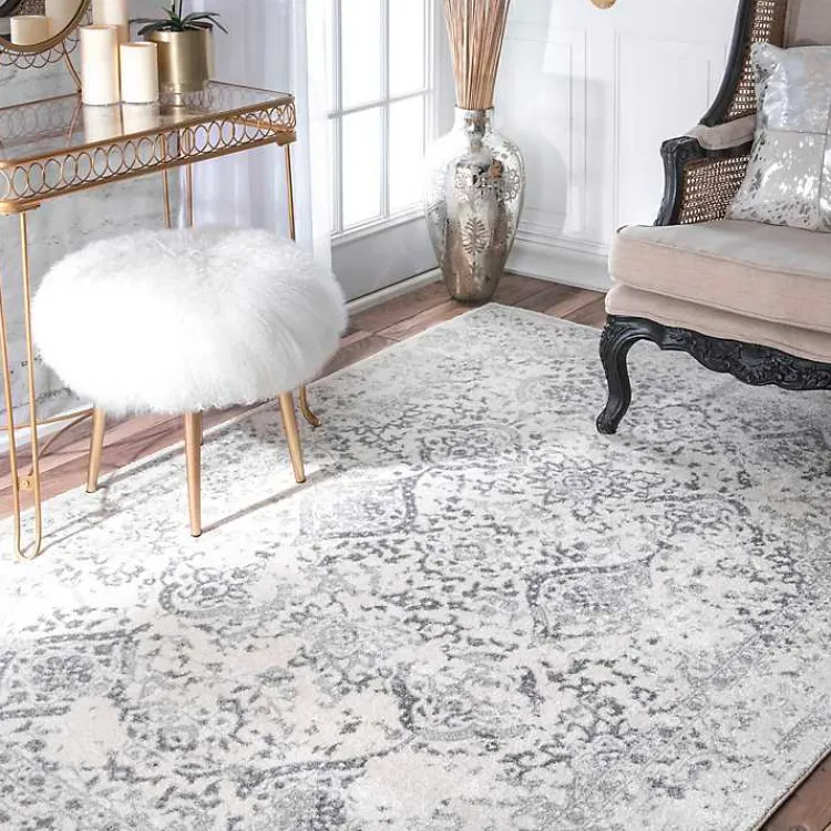 Accent Rugs-Kirklands Home Ivory Odell Vintage Accent Rug
