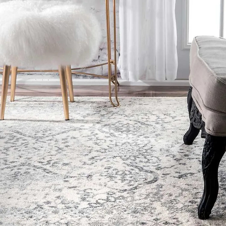 Accent Rugs-Kirklands Home Ivory Odell Vintage Accent Rug