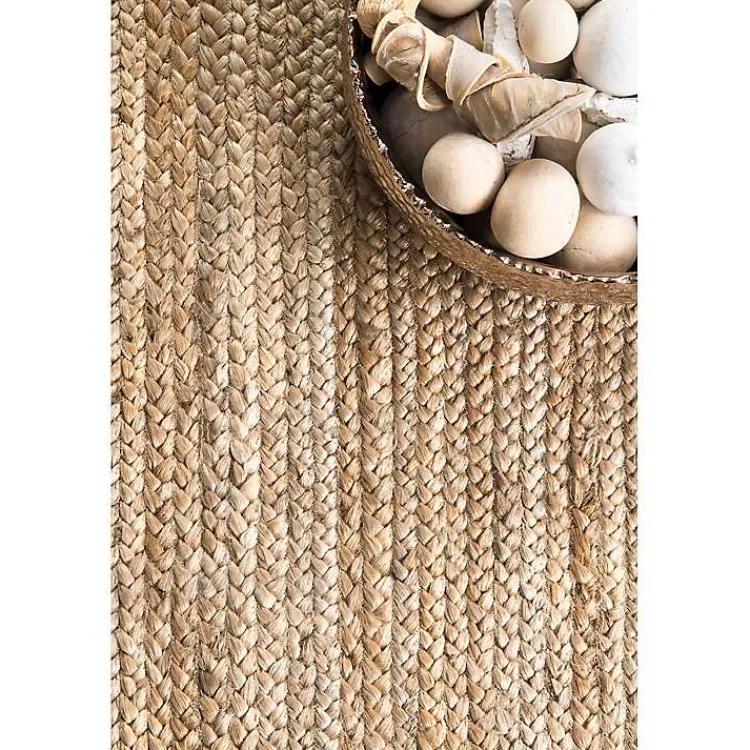Area Rugs-Kirklands Home Natural Reno Woven Area Rug, 4x6 Tan