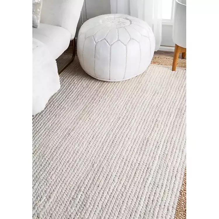 Area Rugs-Kirklands Home Hand Woven Jute Eugene Area Rug, 4x6