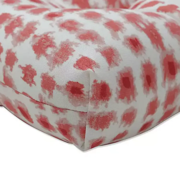 Outdoor Cushions & Pillows-Kirklands Home Coral Dotted 2-pc. Outdoor Chair Cushion Set