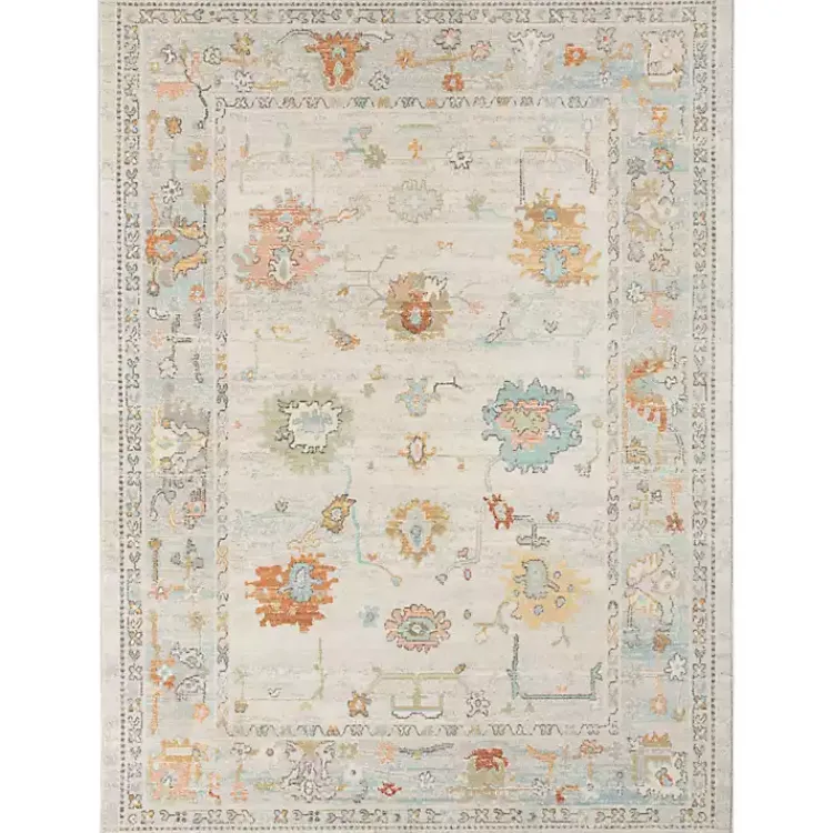 Area Rugs-Kirklands Home Beige Bohemian Area Rug, 5x8 Tan
