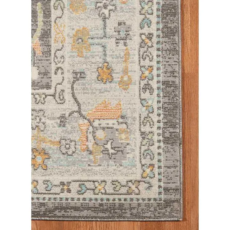 Area Rugs-Kirklands Home Taupe Bohemian Area Rug, 5x8 Gray