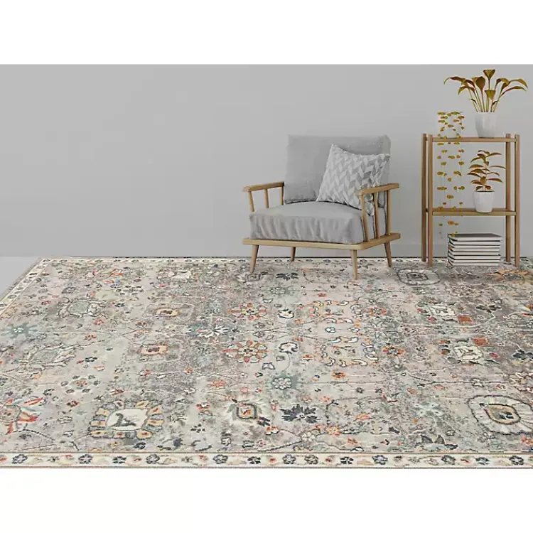 Area Rugs-Kirklands Home Bohemian Area Rug, 5x7 Gray