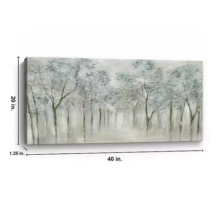 Canvas Art-Kirklands Home Neutral Spring Giclee Canvas Art Print Gray