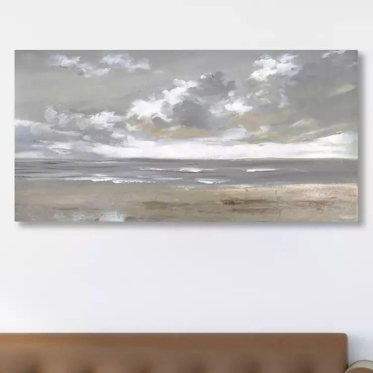 Canvas Art-Kirklands Home Windswept Giclee Canvas Art Print Gray