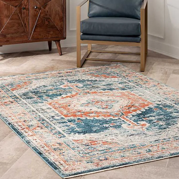 Area Rugs-Kirklands Home Harley Barbed Area Rug, 5x7 Multi