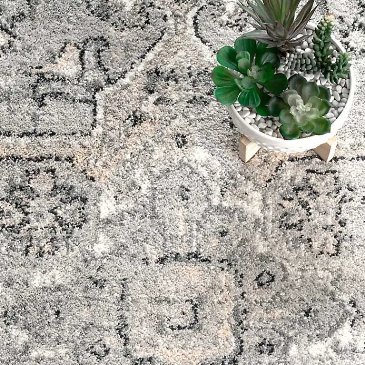 Area Rugs-Kirklands Home Gena Medallion Area Rug, 5x8