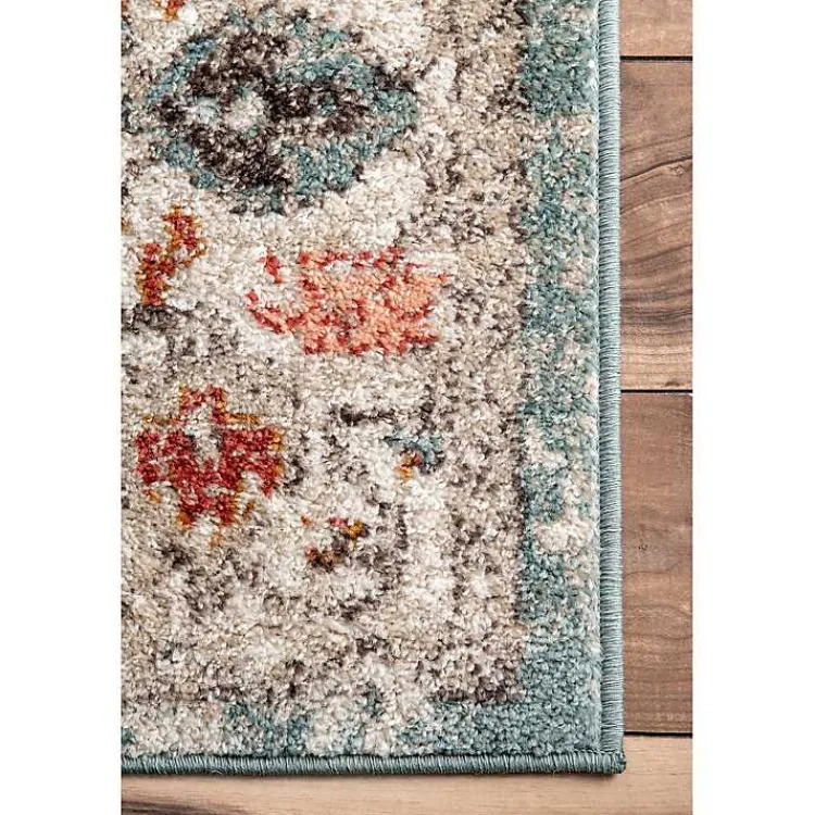 Area Rugs-Kirklands Home Vintage Floral Lenore Area Rug, 5x7 Multi