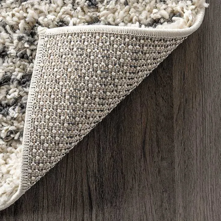 Area Rugs-Kirklands Home Shattered Diamonds Scarlette Area Rug, 7x10 Ivory