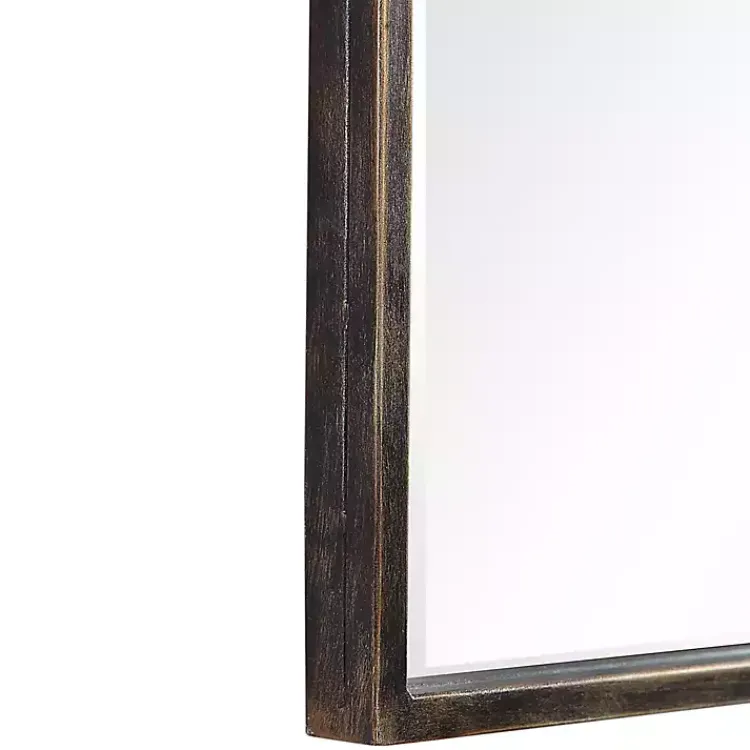 Decorative Mirrors-Kirklands Home Gold and Bronze Metal Arch Mirror