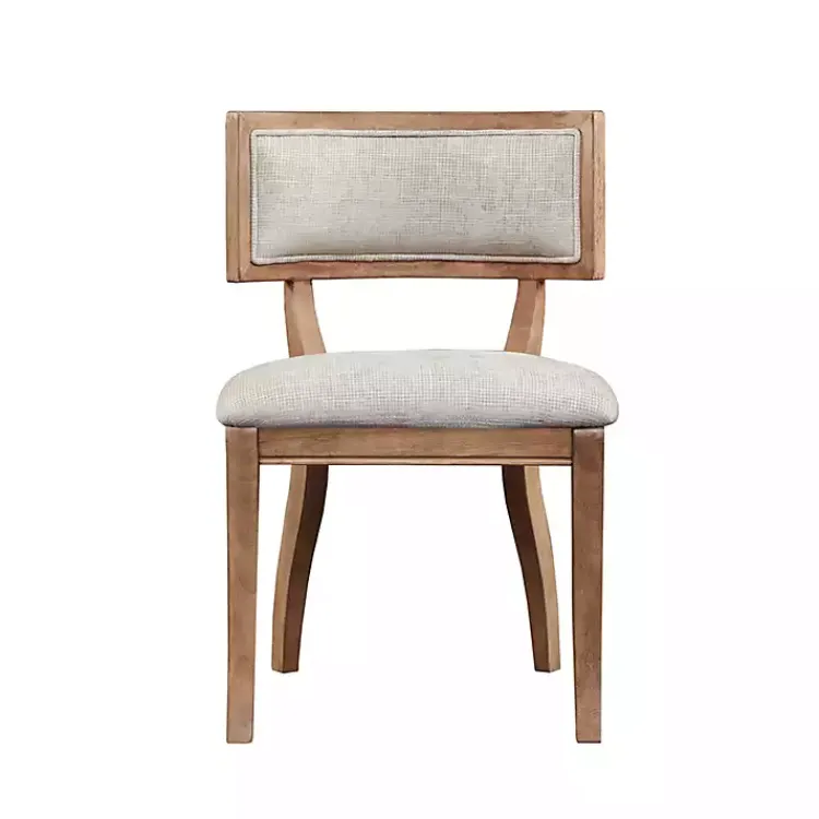 Dining Chairs-Kirklands Home Beige Curved Back Dining Chairs, Set of 2 White