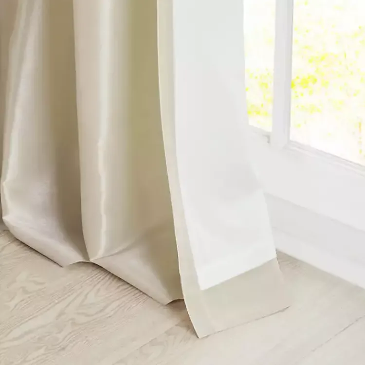 Curtains & Drapes-Kirklands Home Twist Top Curtain Panel, 108 in. Tan