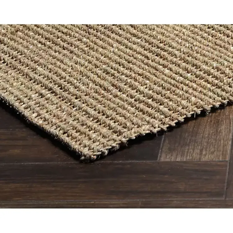 Accent Rugs-Kirklands Home Natural Handwoven Seagrass Scatter Rug Tan