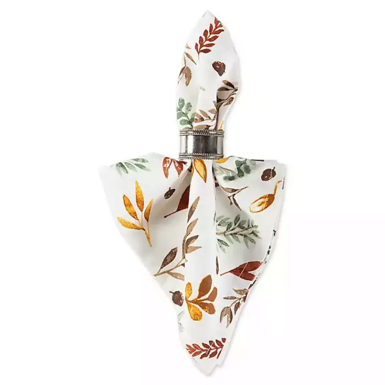 Table Linens-Kirklands Home Falling Leaves Napkins, Set of 6
