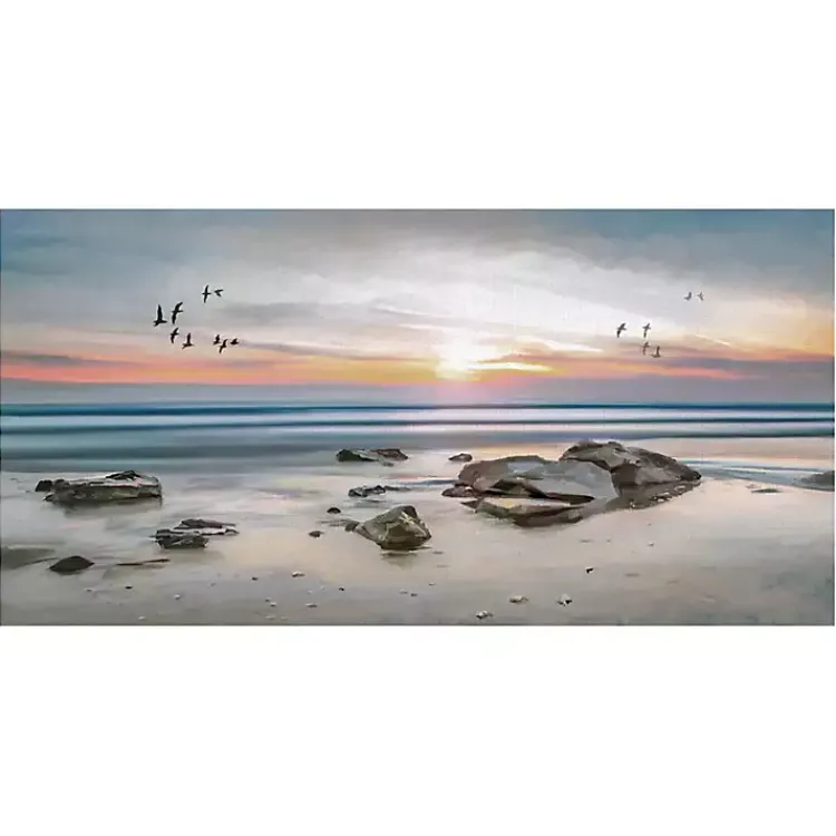 Canvas Art-Kirklands Home Sunset Flight Giclee Canvas Art Print