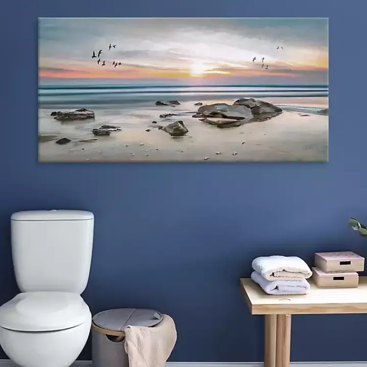 Canvas Art-Kirklands Home Sunset Flight Giclee Canvas Art Print