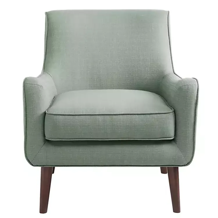 Accent Chairs-Kirklands Home Mid-Century Modern Accent Chair Green