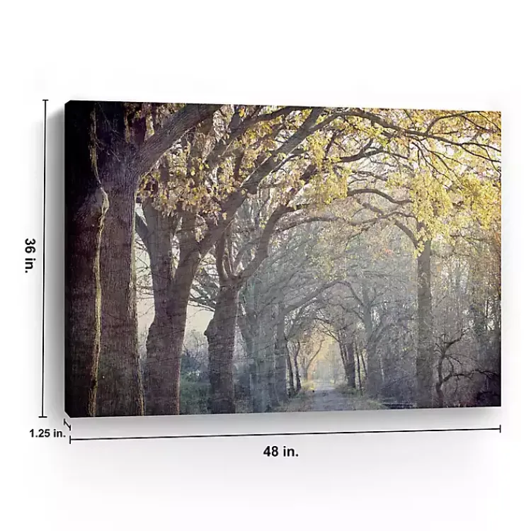 Canvas Art-Kirklands Home Avenue Of Trees Canvas Art Print