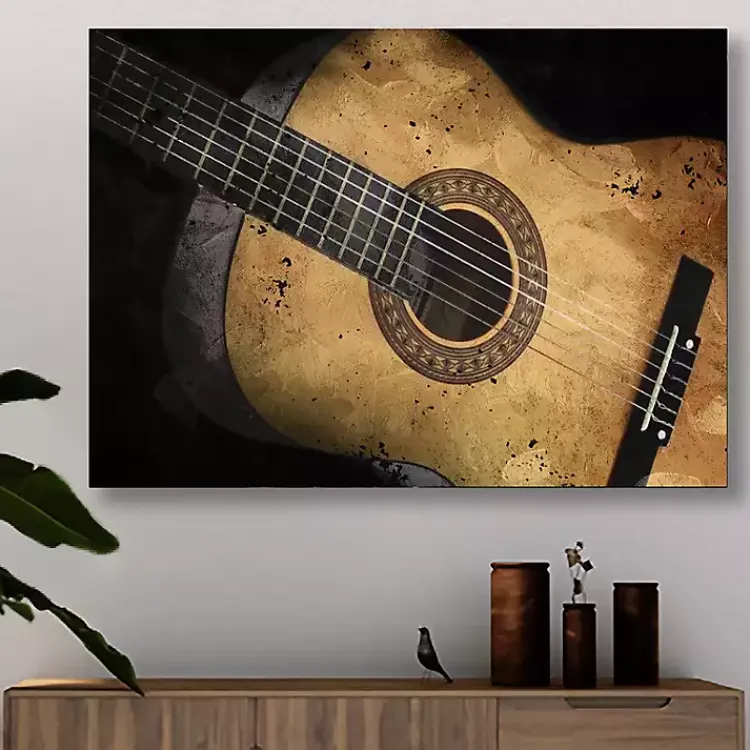 Canvas Art-Kirklands Home Acoustic Guitar Canvas Art Print