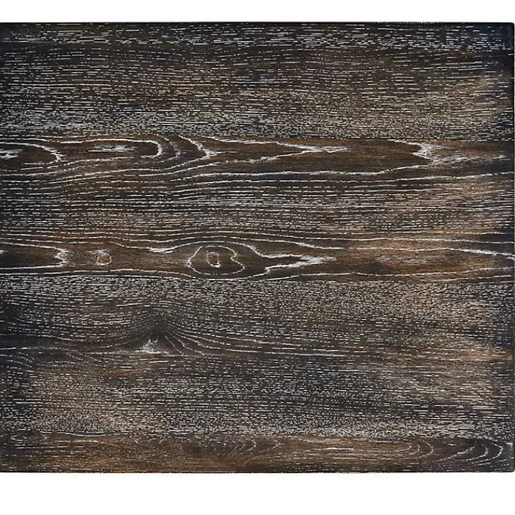 Kitchen Islands & Bar Carts-Kirklands Home Black Wood Linen 3-pc. USB Island and Stool Set