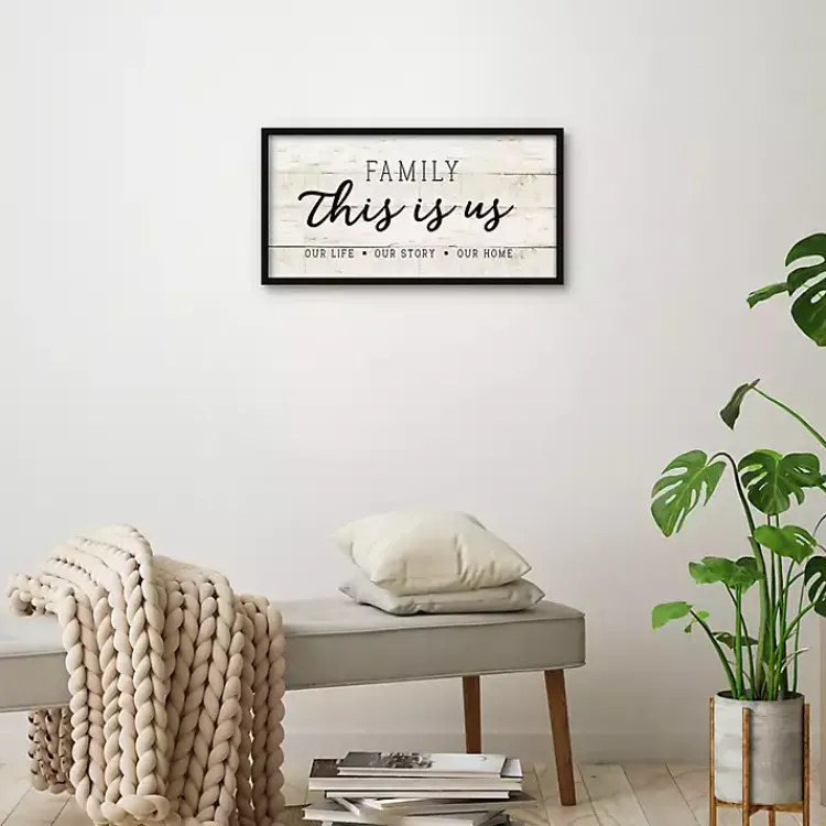 Wall Quotes & Signs-Kirklands Home This Is Us Wooden Wall Plaque Tan