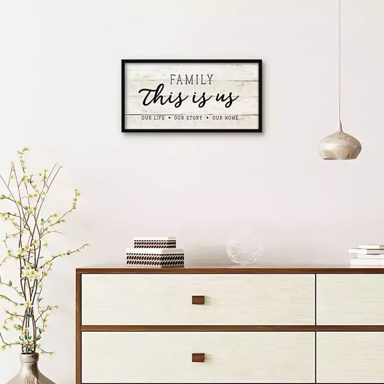 Wall Quotes & Signs-Kirklands Home This Is Us Wooden Wall Plaque Tan