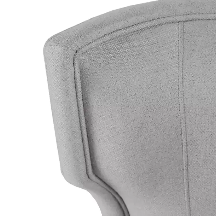 Dining Chairs-Kirklands Home Light Wingback Dining Chair Gray