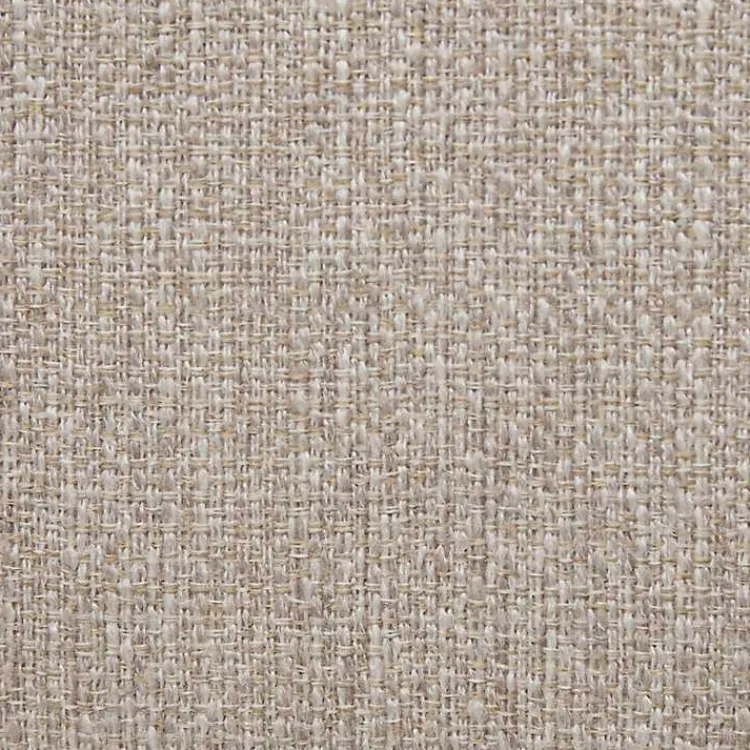 Benches & Ottomans-Kirklands Home Oatmeal Tufted Square Ottoman Tan