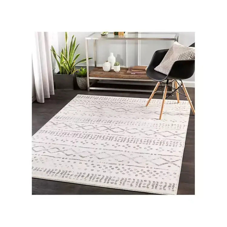 Area Rugs-Kirklands Home Toasted Brown Abstract Diamond Area Rug, 7x10