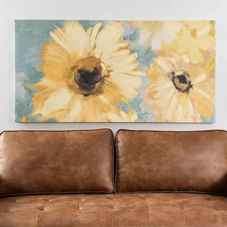 Canvas Art-Kirklands Home Sunflower Escape Canvas Art Print, 60x30 in.